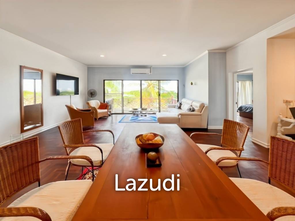 Spacious 2-Bedroom Condo with Golf Course and Sea View in Palm Hills Condominium