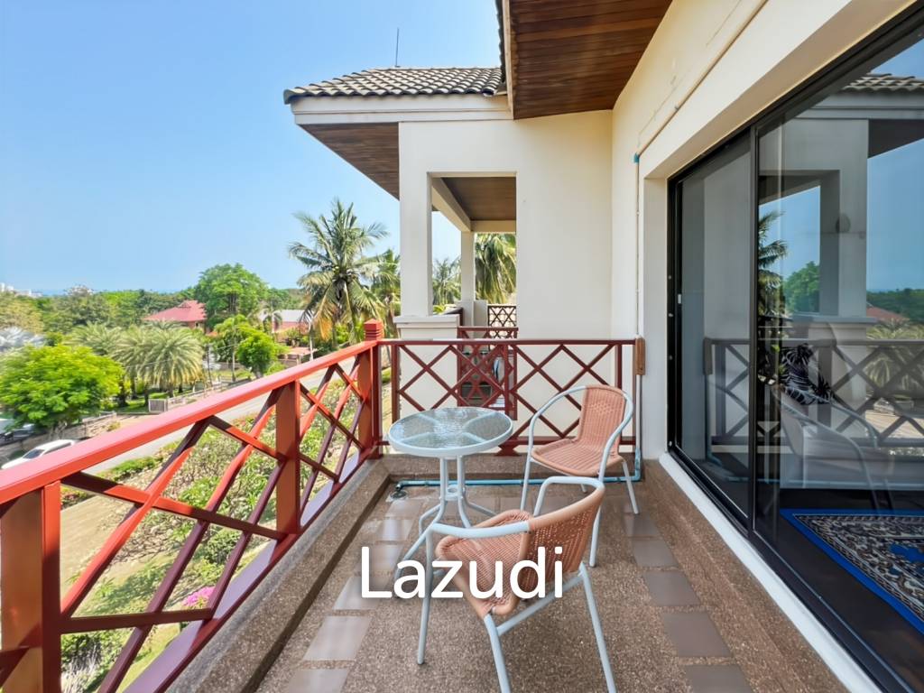 Spacious 2-Bedroom Condo with Golf Course and Sea View in Palm Hills Condominium