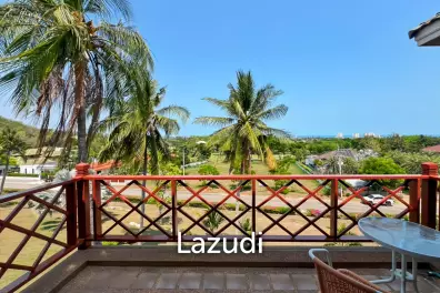 Spacious 2-Bedroom Condo with Golf Course and Sea View in Palm Hills Condominium