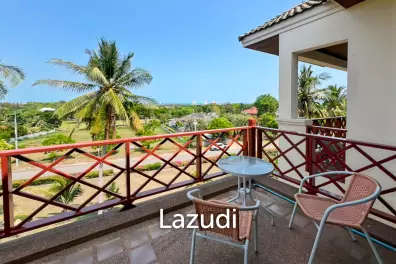 Spacious 2-Bedroom Condo with Golf Course and Sea View in Palm Hills Condominium