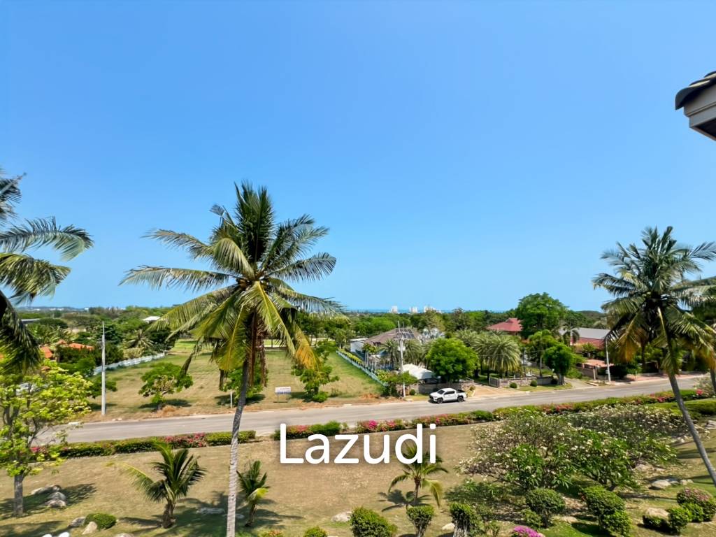 Spacious 2-Bedroom Condo with Golf Course and Sea View in Palm Hills Condominium