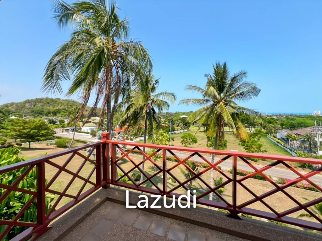 Spacious 2-Bedroom Condo with Golf Course and Sea View in Palm Hills Condominium