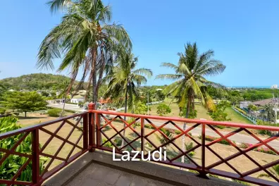 Spacious 2-Bedroom Condo with Golf Course and Sea View in Palm Hills Condominium