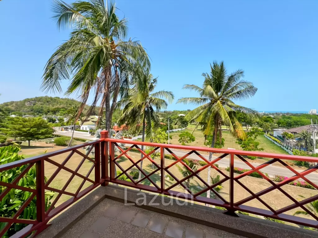 Spacious 2-Bedroom Condo with Golf Course and Sea View in Palm Hills Condominium
