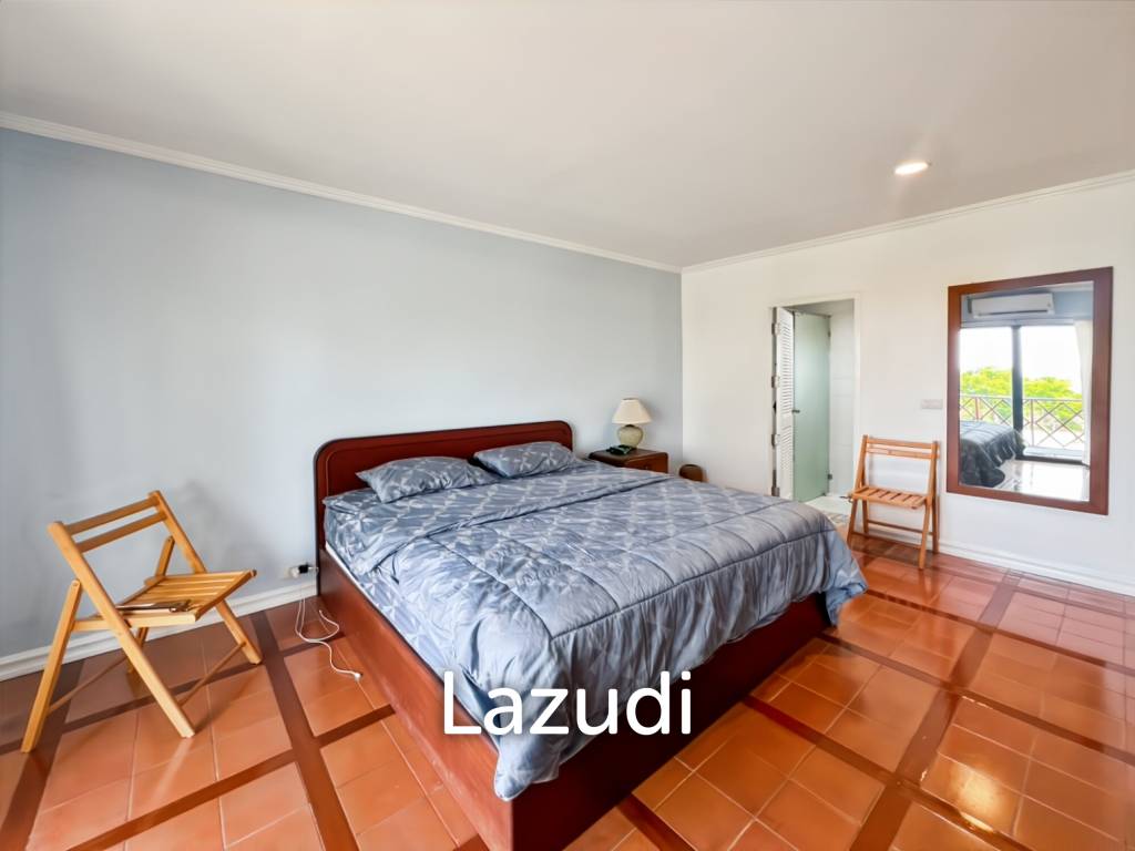 Spacious 2-Bedroom Condo with Golf Course and Sea View in Palm Hills Condominium