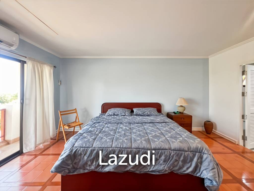 Spacious 2-Bedroom Condo with Golf Course and Sea View in Palm Hills Condominium