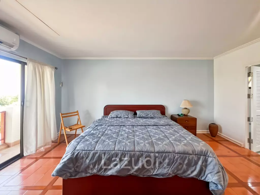Spacious 2-Bedroom Condo with Golf Course and Sea View in Palm Hills Condominium