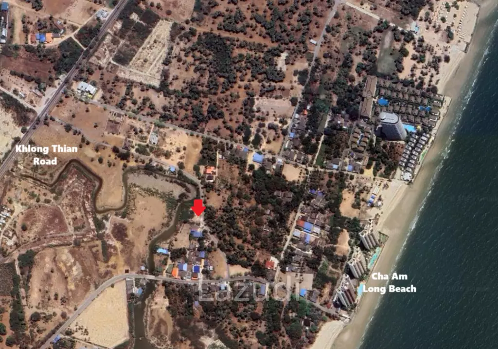 Coastal Land for Sale in Bang Kao Cha Am- Prime Freehold