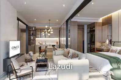 1 Bed 2 Bath 54.48 SQ.M. Once Wongamat