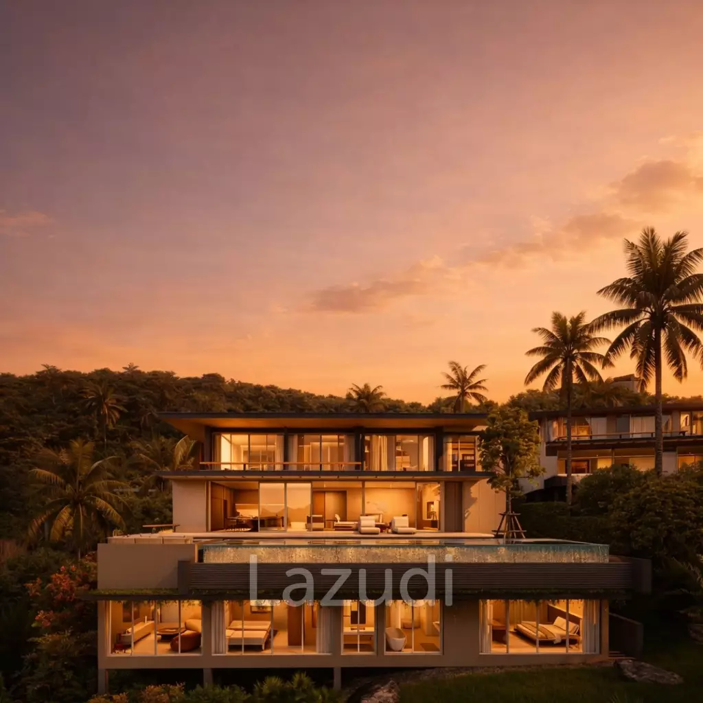 Spectacular 4-Bed Sea View Villa in Thong Nai Pan, Ko Pha-Ngan