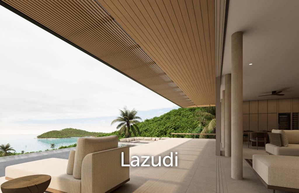 Spectacular 4-Bed Sea View Villa in Thong Nai Pan, Ko Pha-Ngan