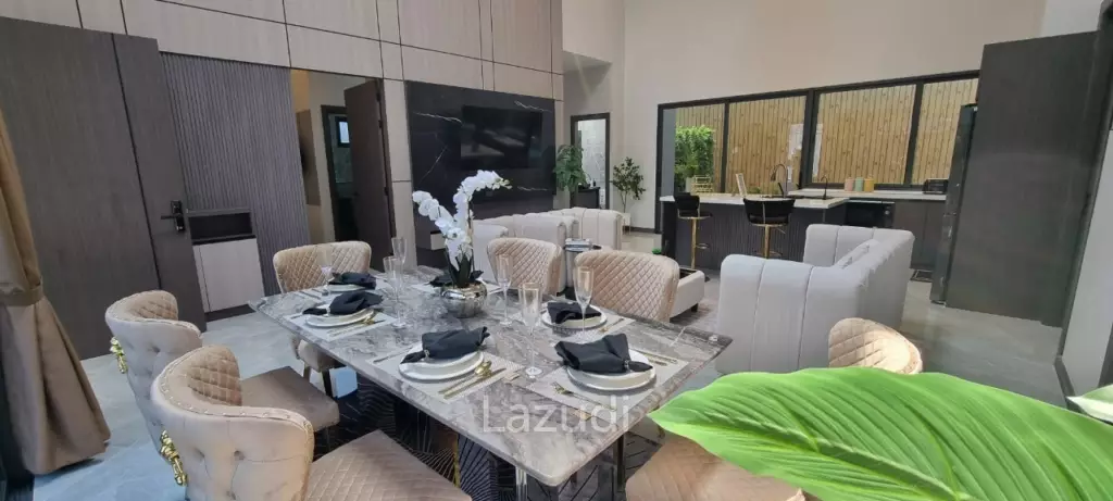 3 Beds 4 Baths 240 SQ.M. Pool Villa Near Mabprachan