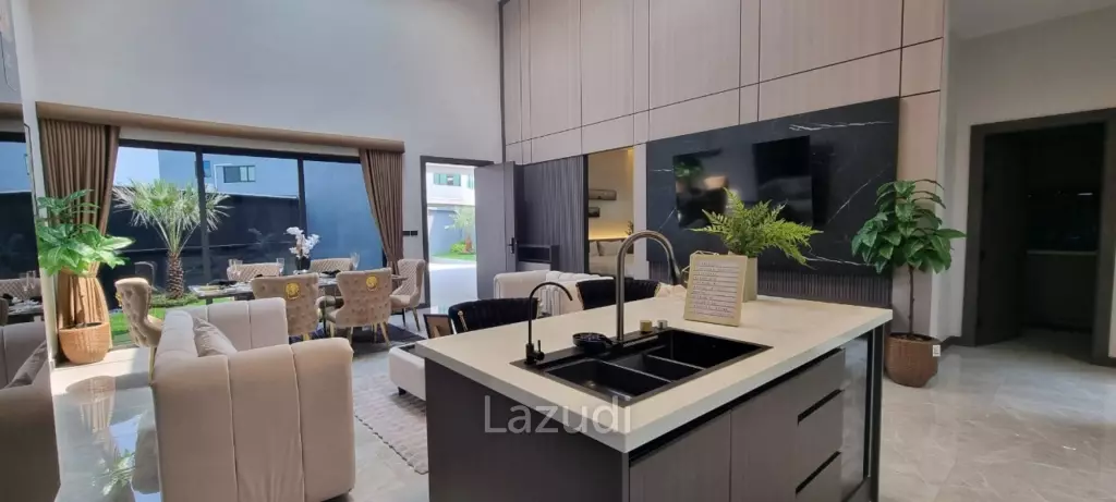 3 Beds 4 Baths 240 SQ.M. Pool Villa Near Mabprachan