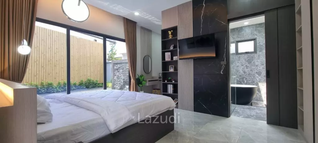 3 Beds 4 Baths 240 SQ.M. Pool Villa Near Mabprachan