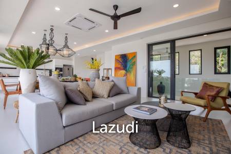 3-Bed Villa with Panoramic Ocean Views in Bo Phut