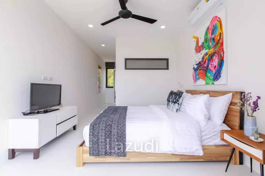 3-Bed Villa with Panoramic Ocean Views in Bo Phut