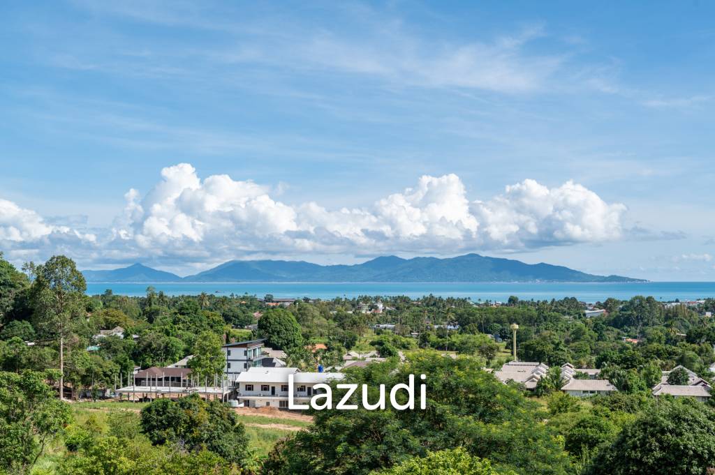 3-Bed Villa with Panoramic Ocean Views in Bo Phut