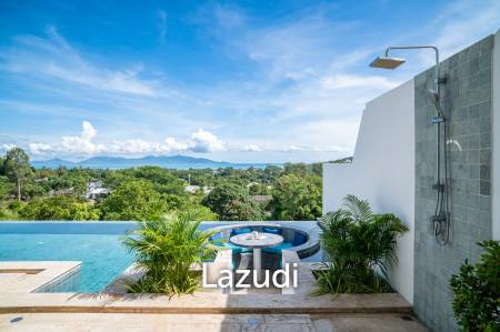 3-Bed Villa with Panoramic Ocean Views in Bo Phut