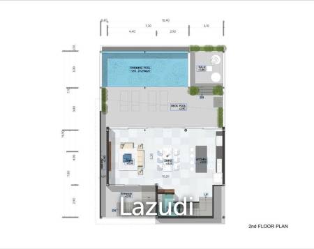 3-Bed Villa with Panoramic Ocean Views in Bo Phut