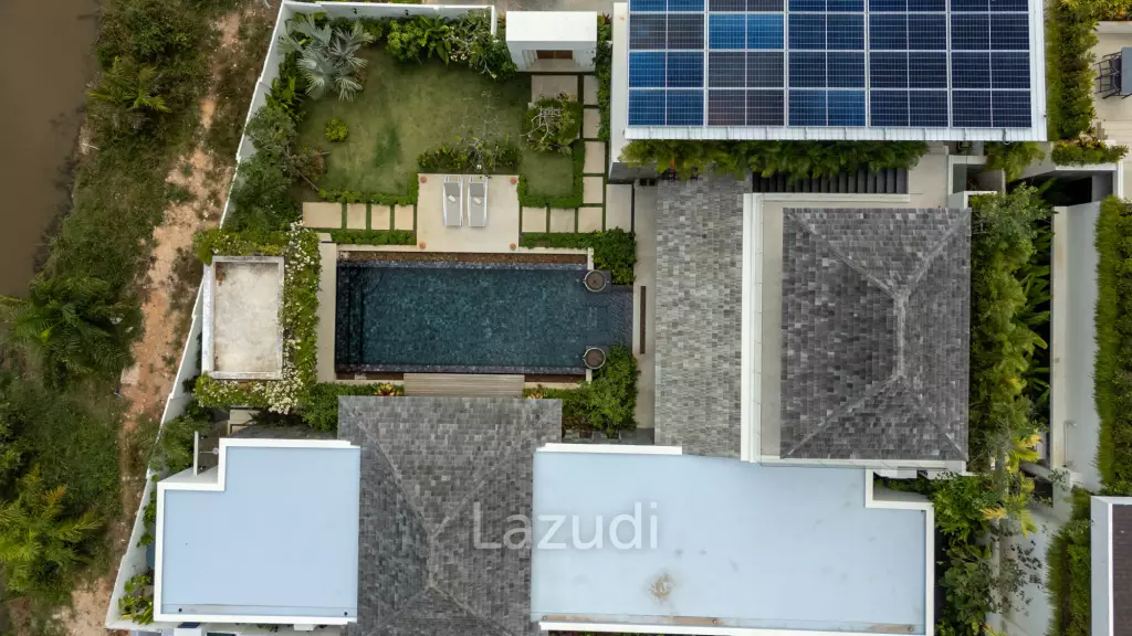 Modern Luxury, 3.5 Bed Balinese Villa, Blended into Nature