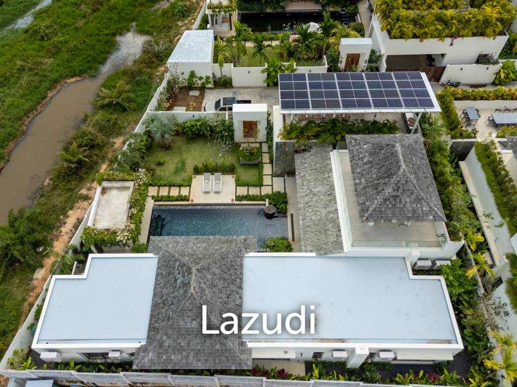 Modern Luxury, 3.5 Bed Balinese Villa, Blended into Nature