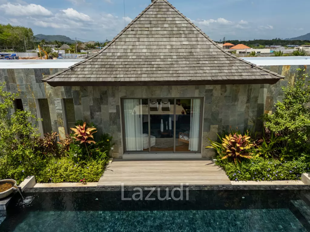 Modern Luxury, 3.5 Bed Balinese Villa, Blended into Nature