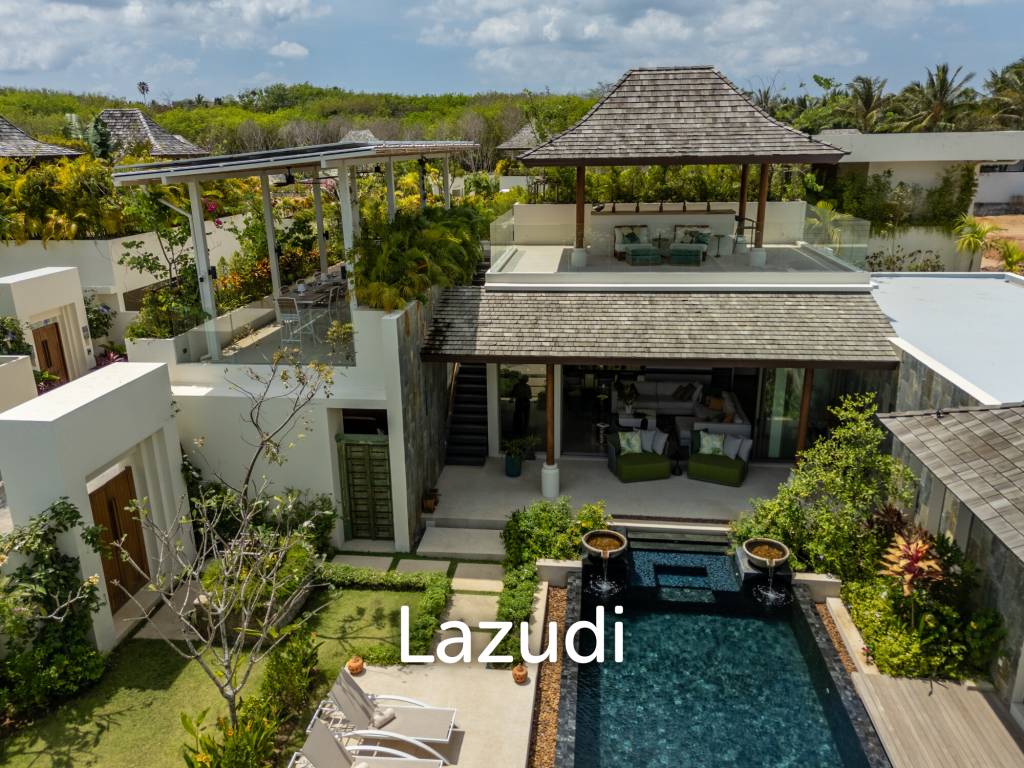 Modern Luxury, 3.5 Bed Balinese Villa, Blended into Nature