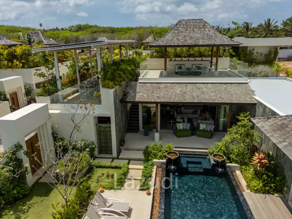 Modern Luxury, 3.5 Bed Balinese Villa, Blended into Nature