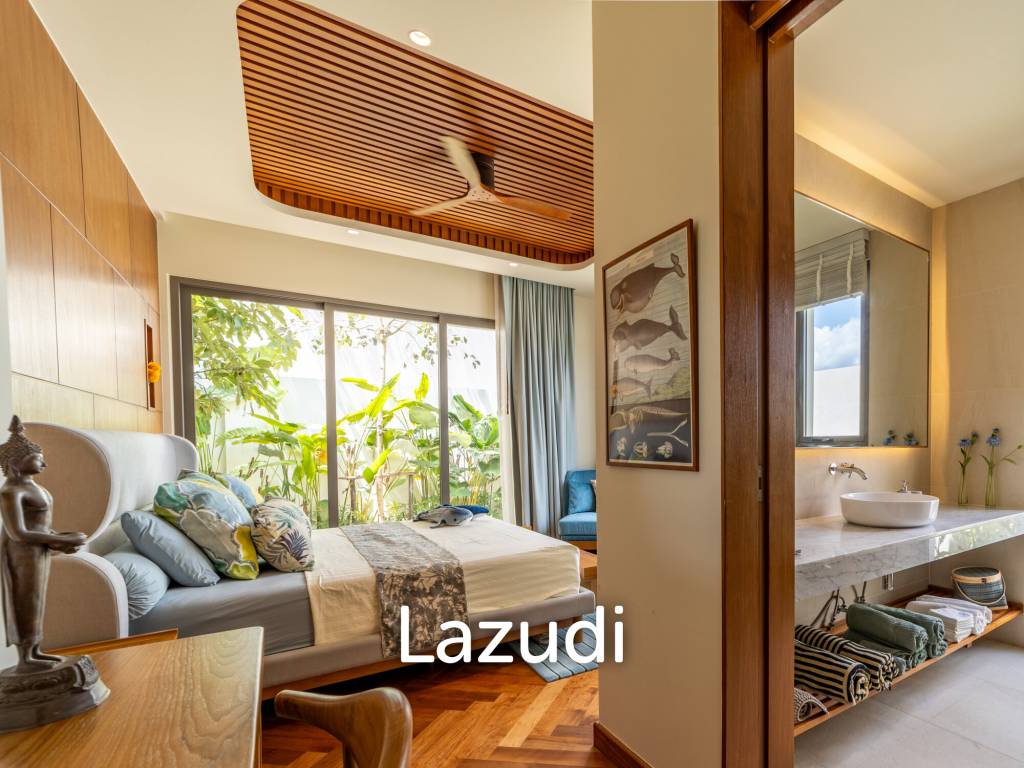 Modern Luxury, 3.5 Bed Balinese Villa, Blended into Nature