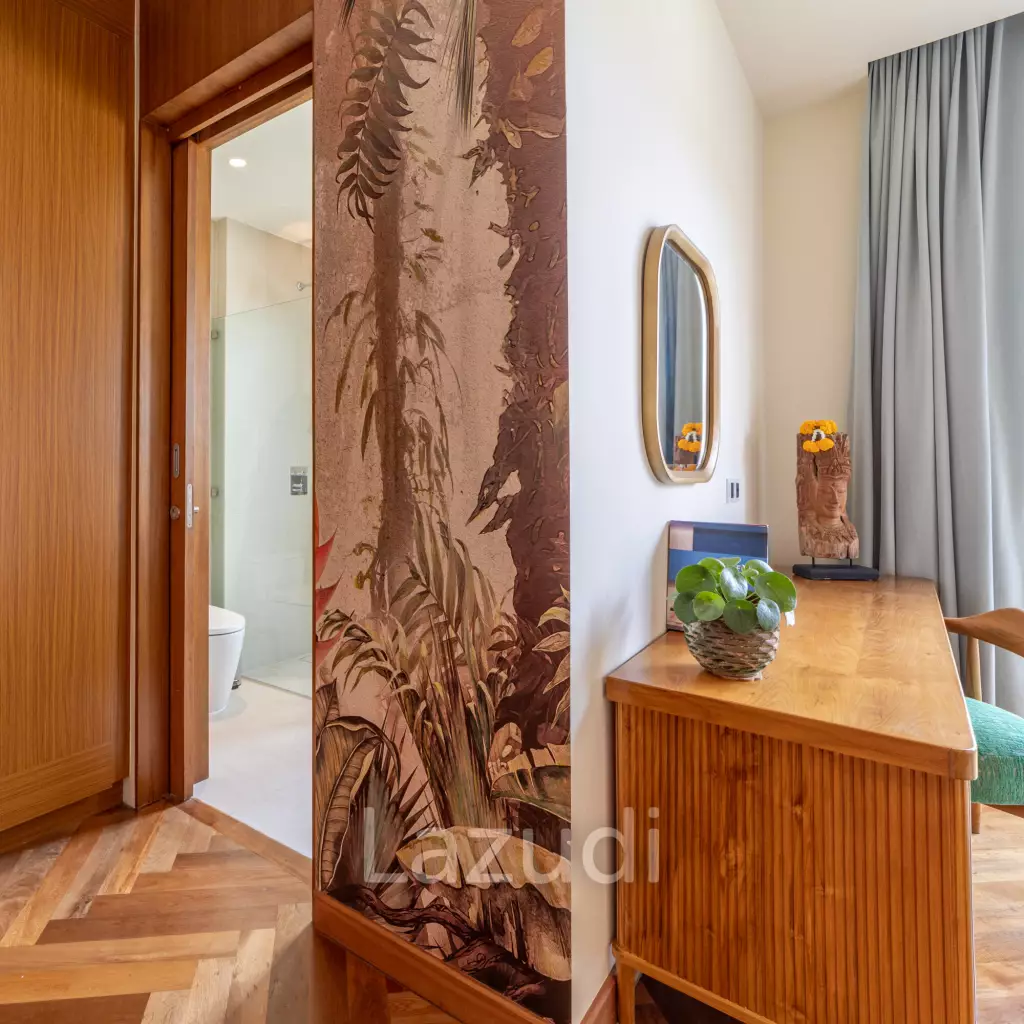 Modern Luxury, 3.5 Bed Balinese Villa, Blended into Nature