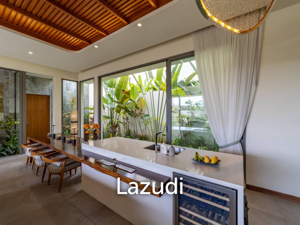 Modern Luxury, 3.5 Bed Balinese Villa, Blended into Nature