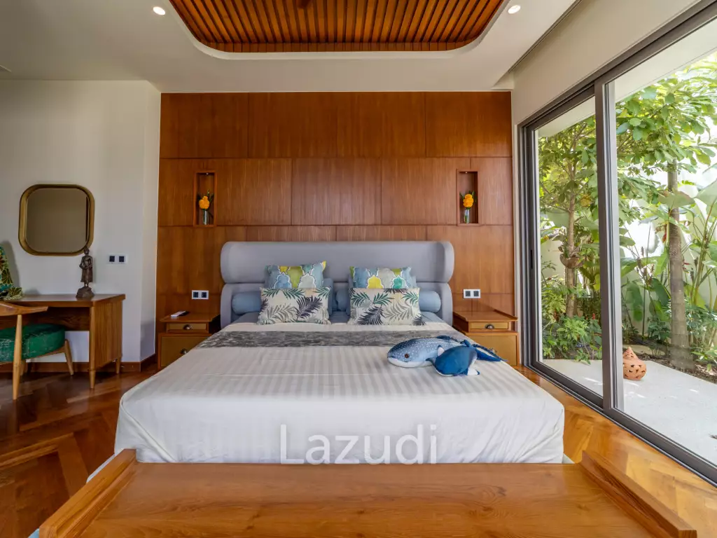 Modern Luxury, 3.5 Bed Balinese Villa, Blended into Nature