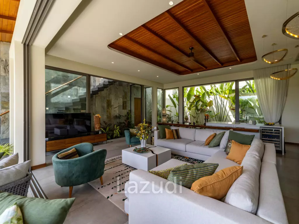 Modern Luxury, 3.5 Bed Balinese Villa, Blended into Nature