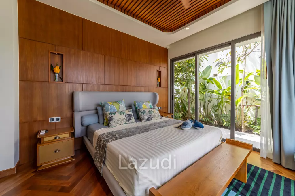 Modern Luxury, 3.5 Bed Balinese Villa, Blended into Nature