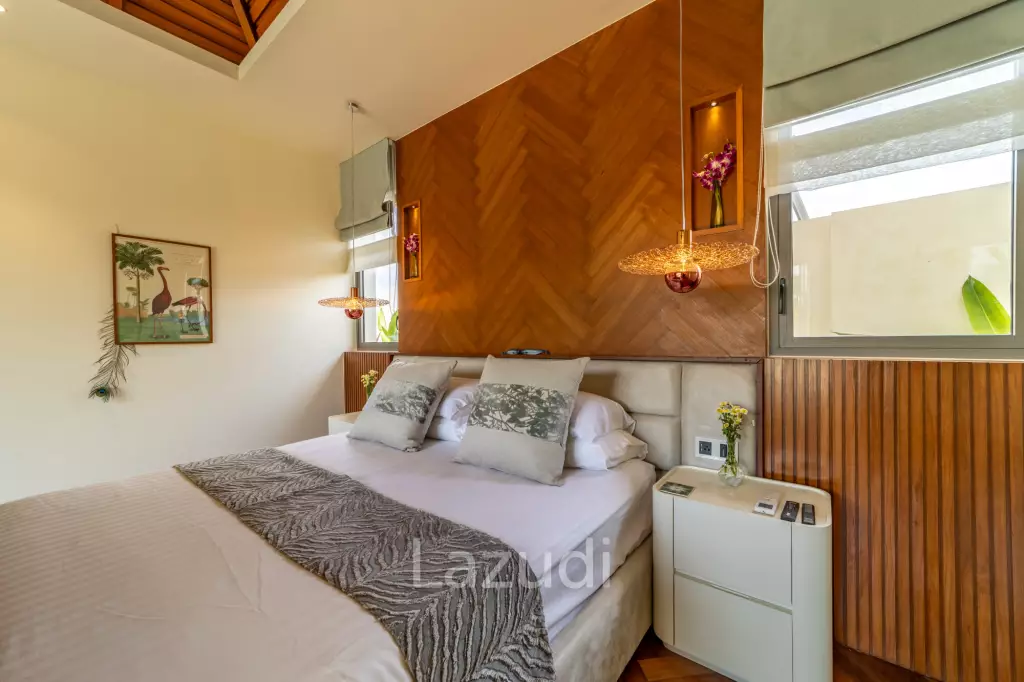 Modern Luxury, 3.5 Bed Balinese Villa, Blended into Nature