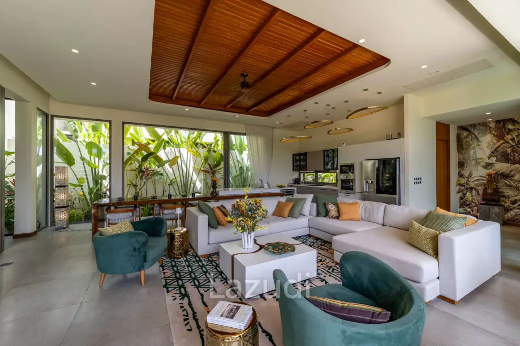 Modern Luxury, 3.5 Bed Balinese Villa, Blended into Nature