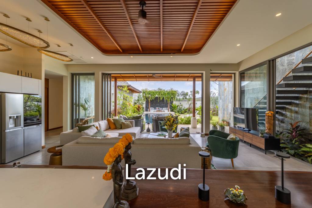 Modern Luxury, 3.5 Bed Balinese Villa, Blended into Nature