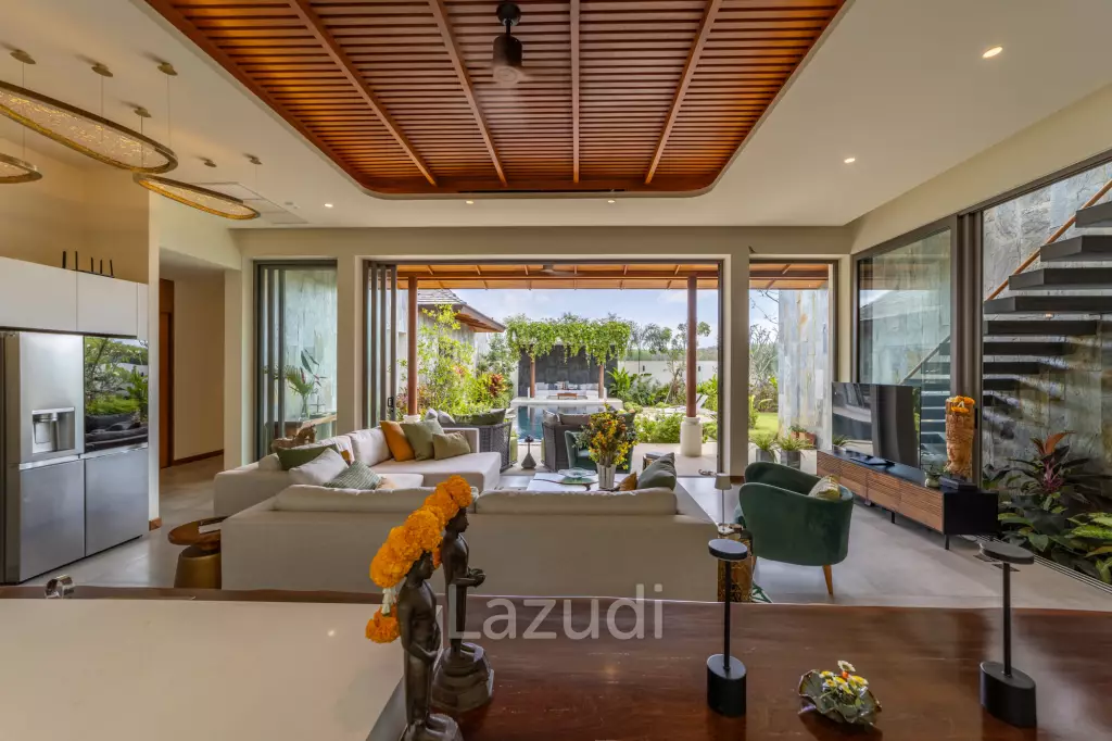 Modern Luxury, 3.5 Bed Balinese Villa, Blended into Nature