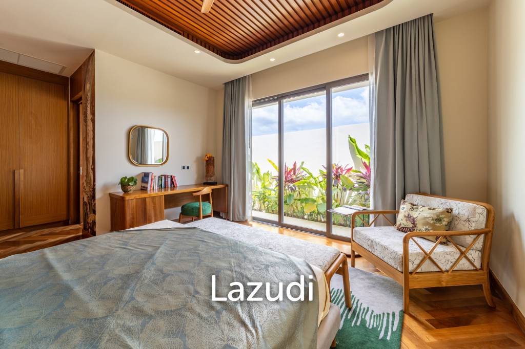 Modern Luxury, 3.5 Bed Balinese Villa, Blended into Nature