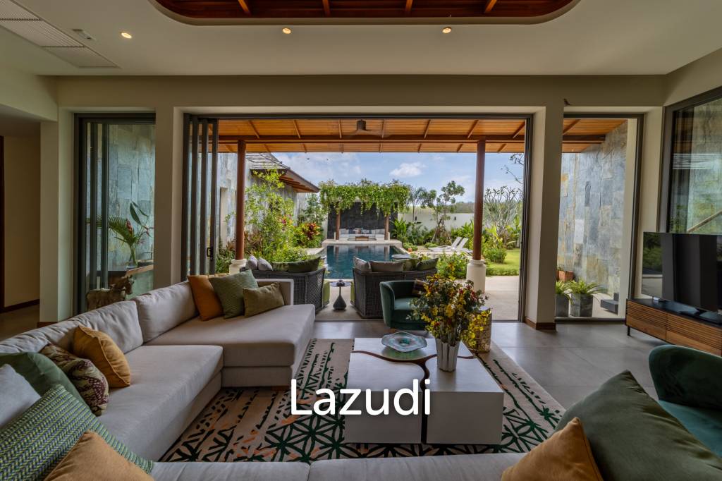 Modern Luxury, 3.5 Bed Balinese Villa, Blended into Nature