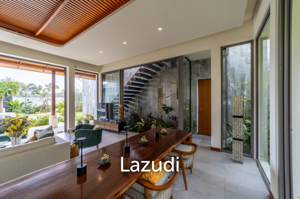 Modern Luxury, 3.5 Bed Balinese Villa, Blended into Nature