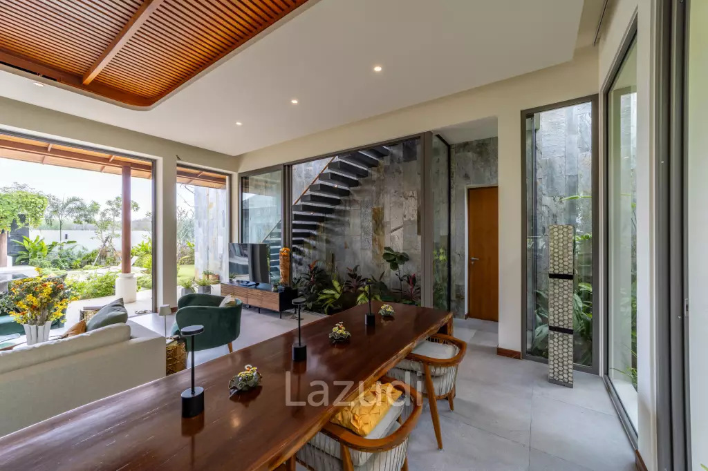Modern Luxury, 3.5 Bed Balinese Villa, Blended into Nature