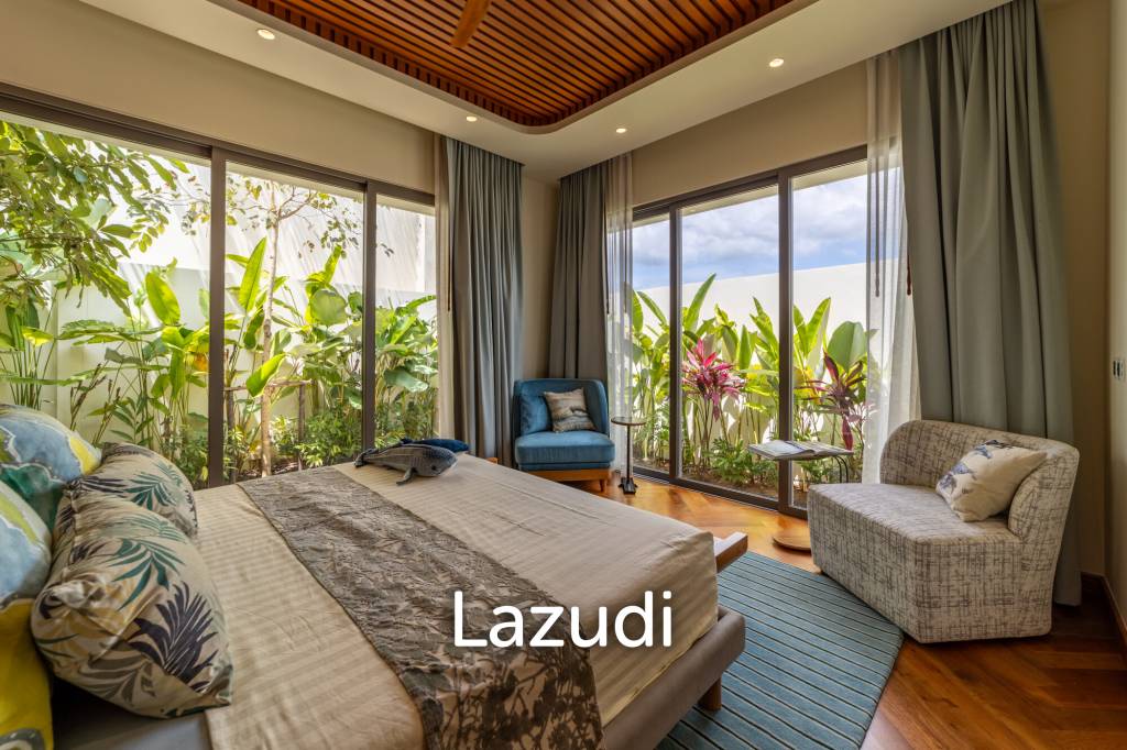 Modern Luxury, 3.5 Bed Balinese Villa, Blended into Nature