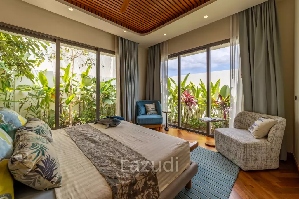 Modern Luxury, 3.5 Bed Balinese Villa, Blended into Nature