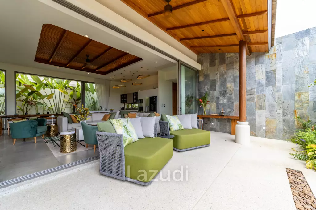 Modern Luxury, 3.5 Bed Balinese Villa, Blended into Nature