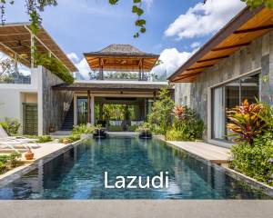Modern Luxury, 3.5 Bed Balinese Villa, Blended into Nature