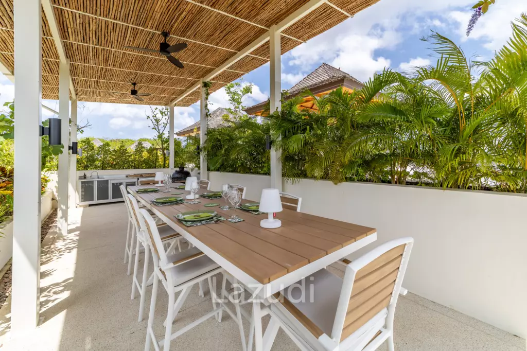 Modern Luxury, 3.5 Bed Balinese Villa, Blended into Nature