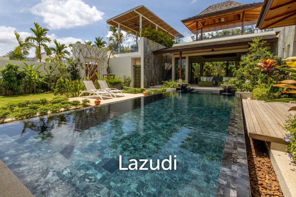 Modern Luxury, 3.5 Bed Balinese Villa, Blended into Nature