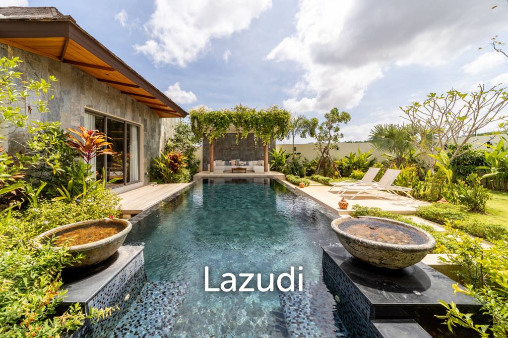 Modern Luxury, 3.5 Bed Balinese Villa, Blended into Nature