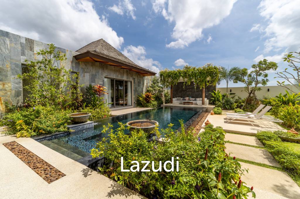 Modern Luxury, 3.5 Bed Balinese Villa, Blended into Nature